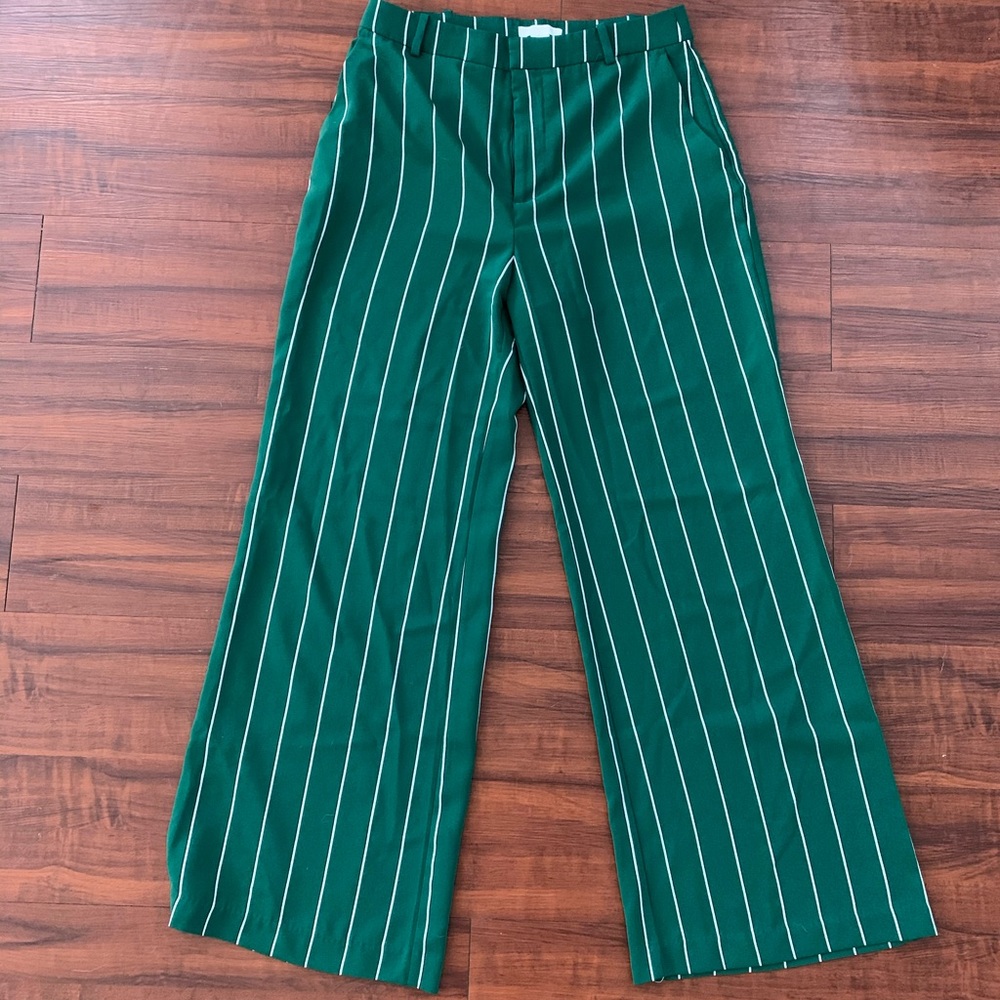 Green pin-stripe HM pants